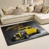 American Graffiti Milner Falfa Ford Couple Hot Rod Area Rug