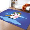 Cute Unicorn Area Rug