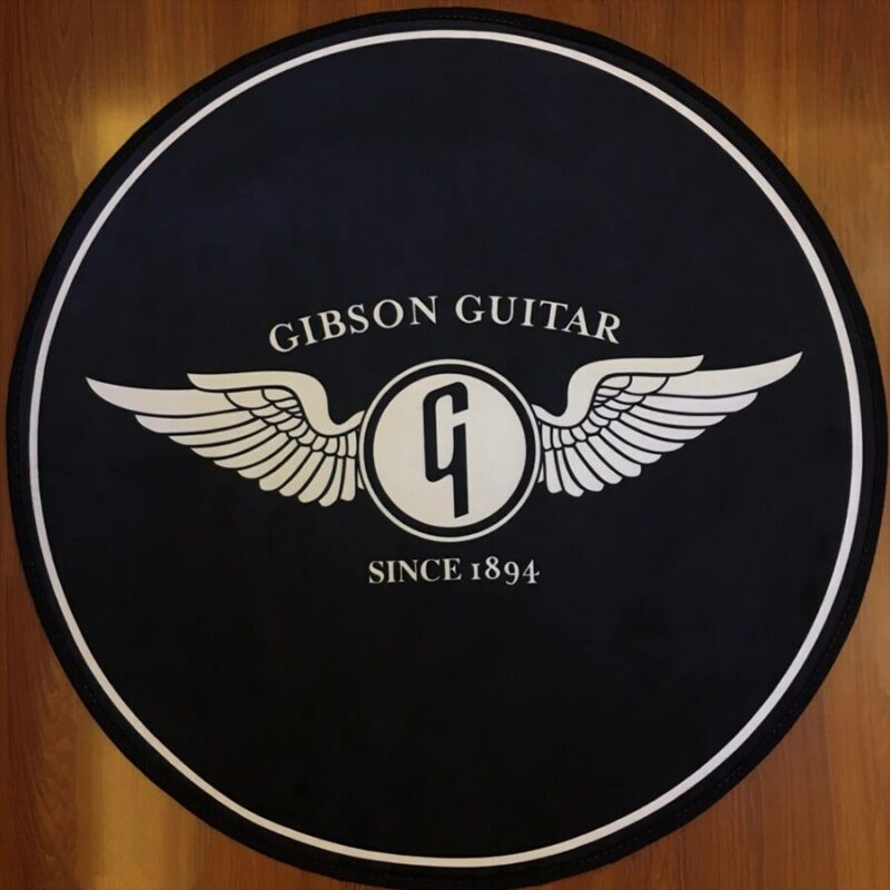 Gibson Guitar Round Rug