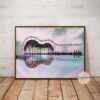 Music Gives Soul To The Universe And Wings To The Mind Guitar Canvas
