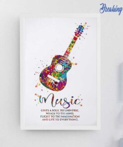 Guitar Music Gives A Soul To Universe Wings