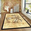 Personalized Novelty Three Electric Guitars Area Rug