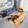 Horse Print Area Rug
