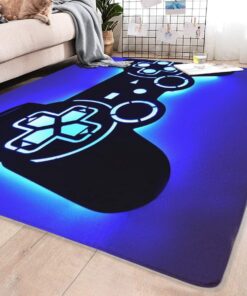 Gamer Controller Area Rug For Bedroom