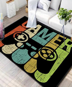 Vintage Gamer Area Rug