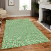 The Shining Green Area Rug