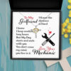 Mechanic To Girlfriend You Live In My Mind Gift For Her Cross Dancing Necklace
