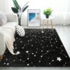 Magic Constellation Star Space Area Rug