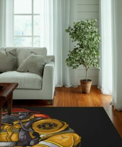 Firefighter For Living Room Rug