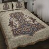 Viking Hammer Thor Hammer Mjolnir Quilt Bed Set