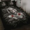Skulls Marilyn Monroe Customized Personalized Quilt Bedding Set