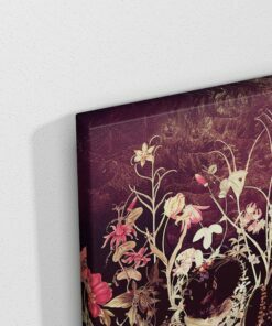 Sugar Bloom Skull Canvas