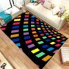 3D Colorful Illusion Rug