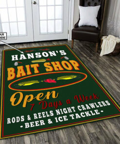 Personalized Bait Shop Fishing Area