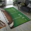 American Football Positions Area Rug