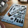 Hockey Stick Power Play Rug