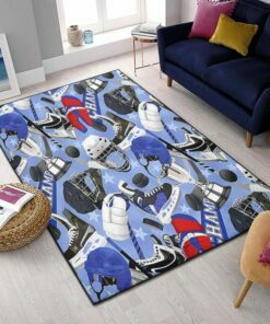 Hockey Area Rug, Hockey Rink Rug