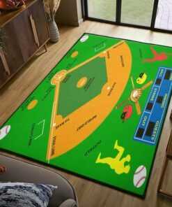Baseball America Cool Rug