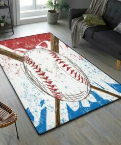Baseball America Modern Rug