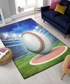 Baseball Field Cool Rug