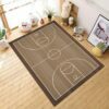 Basketball Court Rug, Sport Rug