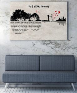 As I Sit In Heaven Wall Art