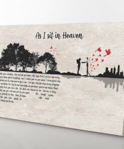 As I Sit In Heaven Wall Art