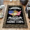 it cannot be inherited nor it can be purchased Marine Corps Rug
