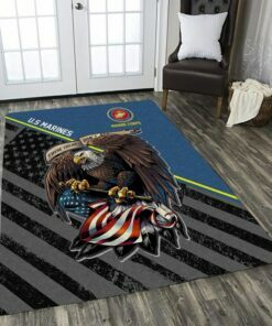 Eagle Veteran US Marine Corps Rug