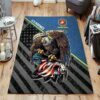 Eagle Veteran US Marine Corps Rug