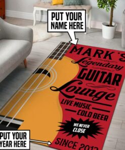 Guitar Area Rugs