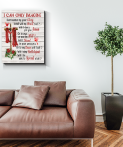 I Can Only Imagine Canvas With Cardinals