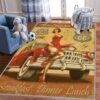 Hot Rod And High Heels Route 66 Area Rug