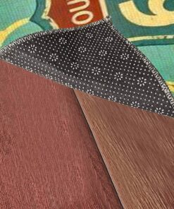 Kids Play Area Rugs Historic US Route 66 Roadway