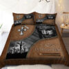 Faith Over Fear Jesus Quilt Bedding Set