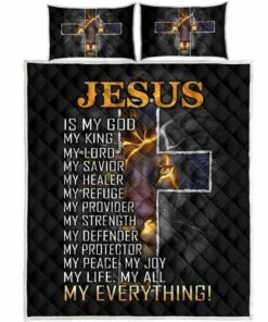 My Everything Jesus Quilt Bedding Set