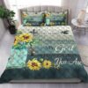 My God That Is Who You Are Jesus Quilt Bedding Set