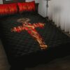 Jesus Saves Quilt Bedding Set