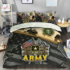 US Army Veteran For Family Quilt Bedding Set