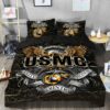 US Marine Corps USMC Army Force Veteran Quilt Bedding Set