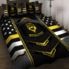 US Army Proudly Served Veteran Quilt Bedding Set