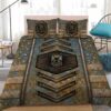 Personalized US Coast Guard Military Veteran Quilt Bedding Set