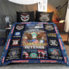 Coast Guard Veteran Quilt Bedding Set