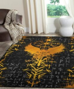 Personalized Viking Style Area Rug