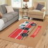 Emergency Vehicle Fire Engine Truck - Personalized Firefighter Area Rug