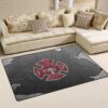 Carbon Fire Department Logo Firefighter Area Rug