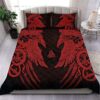 Viking Muninn Tattoo Quilt Bedding Set