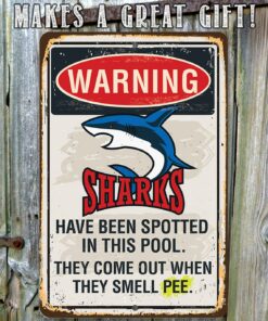 Funny Pool Rules Sign