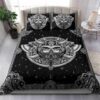 Viking Head Quilt Bedding Set