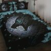 Celtic Wolf Viking Quilt Bedding Set